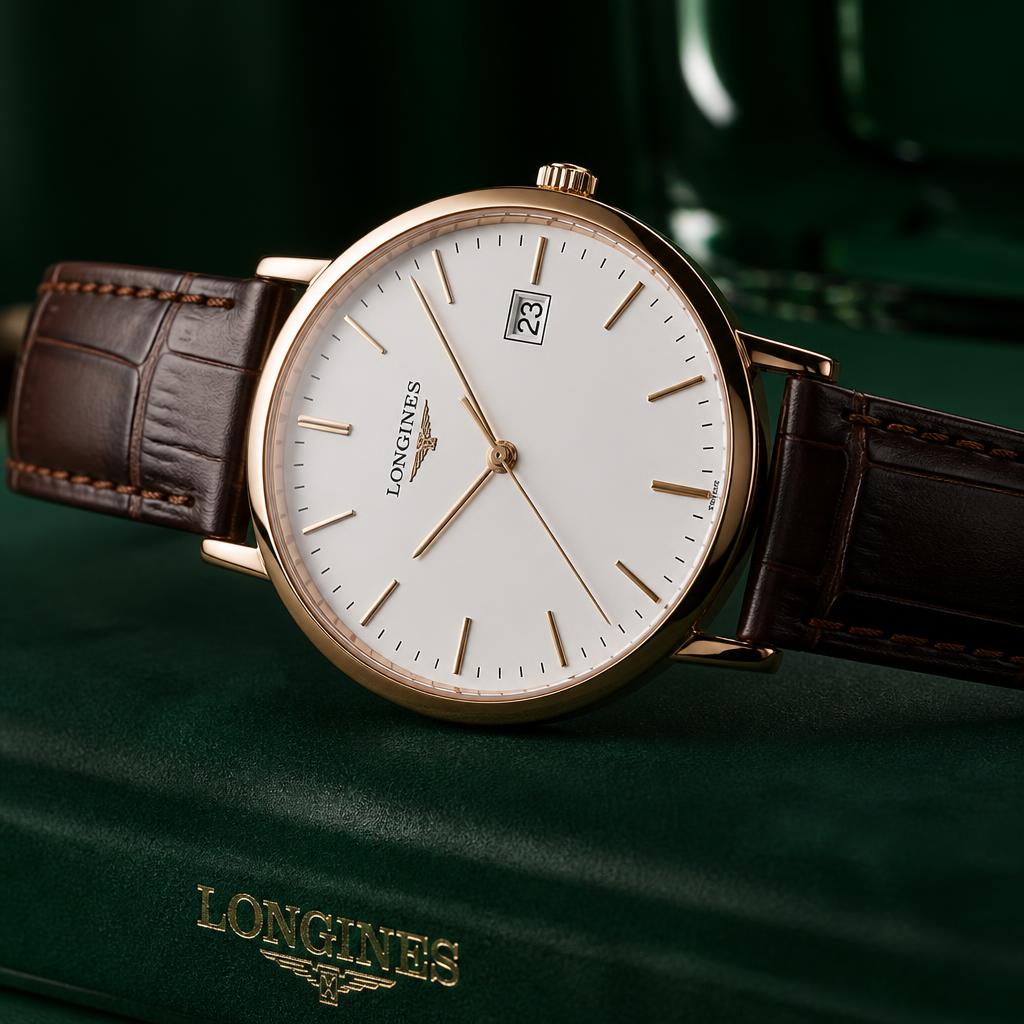 Longines Présence Ouro Rosé 40mm